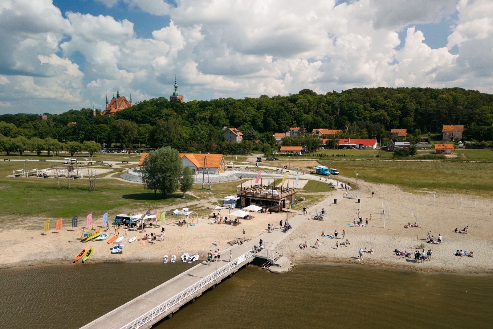 Plaża nad Zalewem Wiślanym, Beach Bar